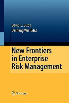 portada new frontiers in enterprise risk management (in English)