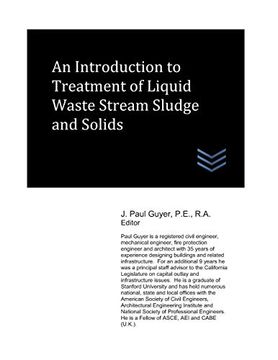 portada An Introduction to Treatment of Liquid Waste Stream Sludge and Solids (en Inglés)
