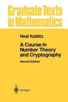 portada A Course in Number Theory and Cryptography (Graduate Texts in Mathematics) (en Inglés)