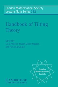 portada Handbook of Tilting Theory (London Mathematical Society Lecture Note Series) (in English)