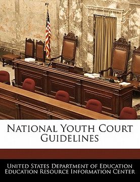 portada national youth court guidelines (en Inglés)