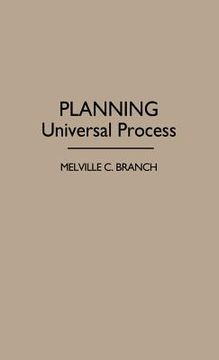 portada planning: universal process (in English)