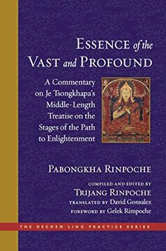 portada The Essence of the Vast and Profound: A Commentary on je Tsongkhapa's Middle-Length Treatise on the Stages of the Path to Enlightenment (The Dechen Ling Practice Series) (en Inglés)