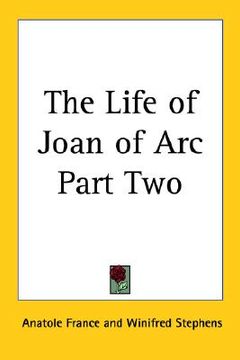 portada the life of joan of arc part two (in English)