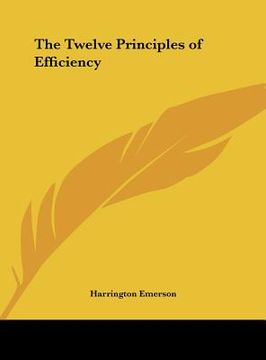 portada the twelve principles of efficiency (in English)