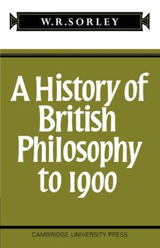 portada A History of British Philosophy to 1900 (in English)