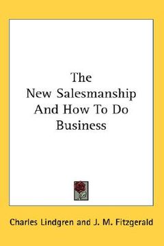 portada the new salesmanship and how to do business (en Inglés)