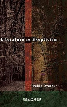 portada Literature and Skepticism (Suny Series, Literature. In Theory) (in English)