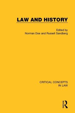 portada Law and History (en Inglés)