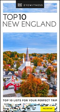 portada Dk Eyewitness top 10 new England (Pocket Travel Guide) (in English)