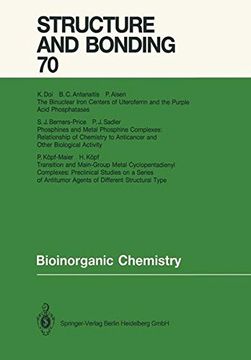 portada Bioinorganic Chemistry (Structure and Bonding)