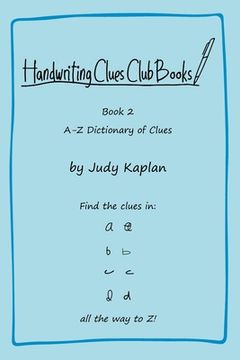 portada Handwriting Clues Club - Book 2: A-Z Dictionary of Clues