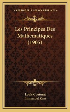 portada Les Principes Des Mathematiques (1905) (en Francés)