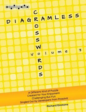 portada Diagramless Crosswords: Volume 3 (en Inglés)