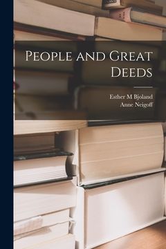 portada People and Great Deeds (en Inglés)