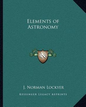 portada elements of astronomy