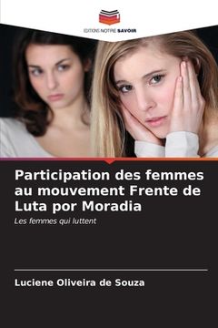 portada Participation des femmes au mouvement Frente de Luta por Moradia (en Francés)