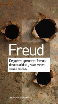 Libro De Guerra y de Muerte, Sigmund Freud, ISBN 9789505188529. Comprar en Buscalibre