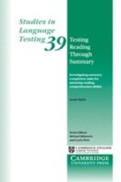 portada Testing Reading Through Summary (Studies in Language Testing) (in English)