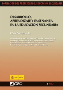 portada Desarrollo, Aprendizaje y Enseñanza en la Educación Secundaria (in Spanish)
