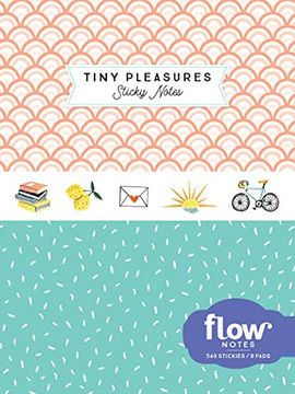 portada Tiny Pleasures Sticky Notes (Flow) (en Inglés)