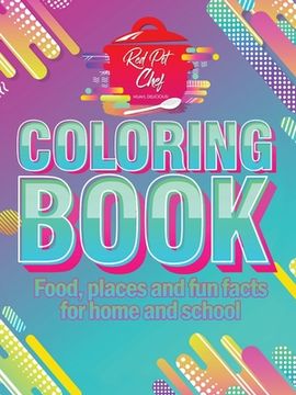 portada Red Pot Chef: Coloring Book (en Inglés)