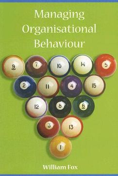 portada managing organisational behaviour (en Inglés)