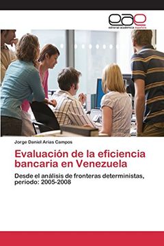 portada Evaluación de la eficiencia bancaria en Venezuela