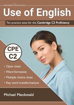 portada Use of English: Ten Practice Tests for the Cambridge c2 Proficiency (in English)