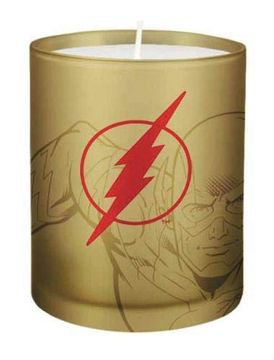 portada Dc Comics: The Flash Glass Votive Candle (Luminaries) (en Inglés)
