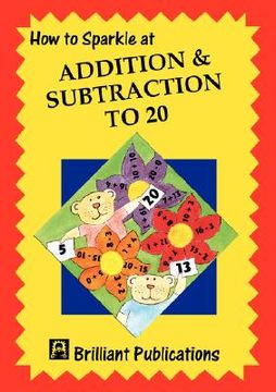 portada how to sparkle at addition and subtraction to 20 (in English)