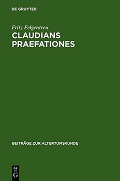 portada Claudians Praefationes (Beitr GE Zur Altertumskunde)