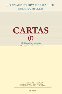 portada Cartas (I): Edicion Critica y Anotada, Preparada por Luis Cano