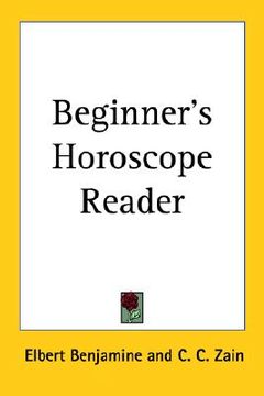 portada beginner's horoscope reader (en Inglés)