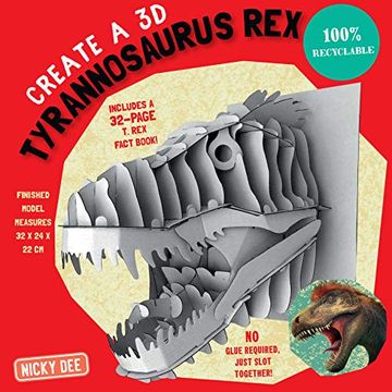 portada Create a 3d t. Rex: 1 (en Inglés)