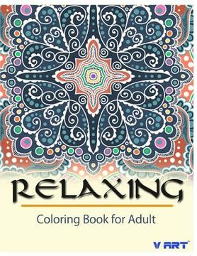 portada Relaxing Coloring Book for Adult (en Inglés)