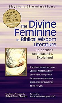 portada The Divine Feminine in Biblical Wisdom Literature: Selections Annotated & Explained (Skylight Illuminations) (en Inglés)