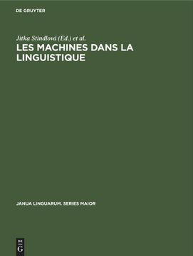 portada Les Machines Dans la Linguistique (in French)