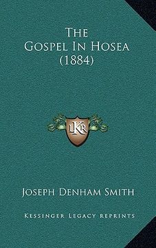 portada the gospel in hosea (1884) (in English)
