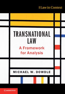 portada Transnational Law: A Framework for Analysis (Law in Context) (en Inglés)