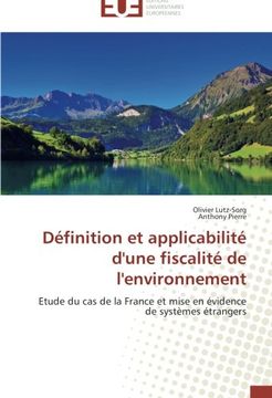 portada Definition Et Applicabilite D'Une Fiscalite de L'Environnement