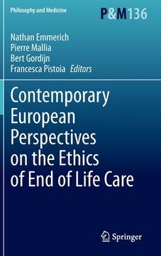 portada Contemporary European Perspectives on the Ethics of End of Life Care (en Inglés)