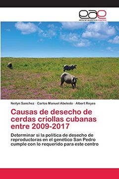 portada Causas de Desecho de Cerdas Criollas Cubanas Entre 2009-2017