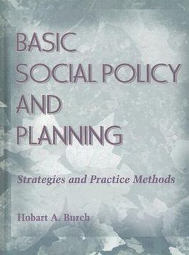 portada basic social policy and planning: strategies and practice methods (en Inglés)