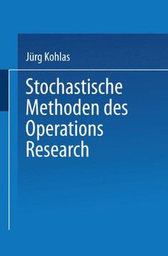 portada Stochastische Methoden des Operations Research (Leitfäden der angewandten Mathematik und Mechanik - Teubner Studienbücher) (German Edition)