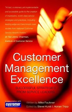 portada customer management excellence (en Inglés)