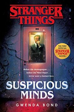 portada Stranger Things: Suspicious Minds: The First Official Stranger Things Novel (in English)