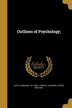 portada Outlines of Psychology; (en Inglés)