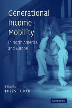 portada Generational Income Mobility in North America and Europe (en Inglés)
