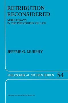 portada retribution reconsidered: more essays in the philosophy of law (en Inglés)